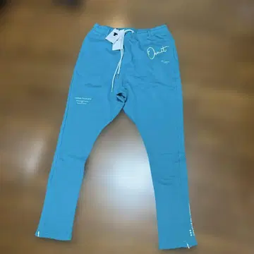 새상품 GLIMCLAP 글림클랩 팬츠 L 사이즈 터콰이즈 색상