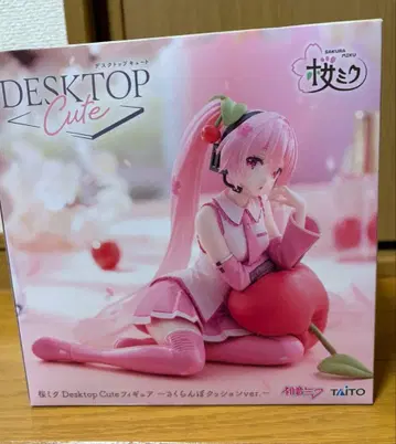 벚꽃 미쿠 피규어 Desktop Cute 하츠네 미쿠 체리 쿠션