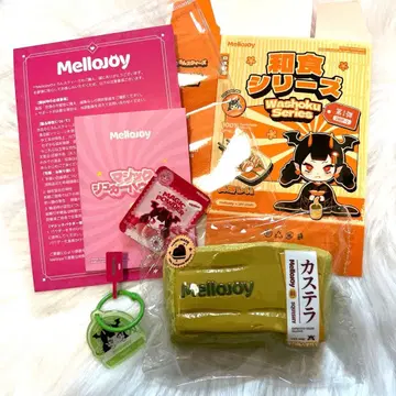 Mellojoy 메로조이 와쇼쿠 카스테라 말차 스퀴즈 쪼물쪼물