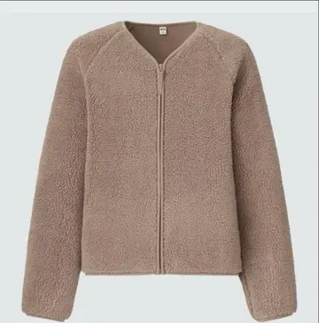 유니클로 3 XL 레어 사이즈 보아 자켓 새상품급