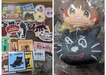 키요 복권 D~H상 묶음 판매 스티커 아크릴 키링 배지 키링