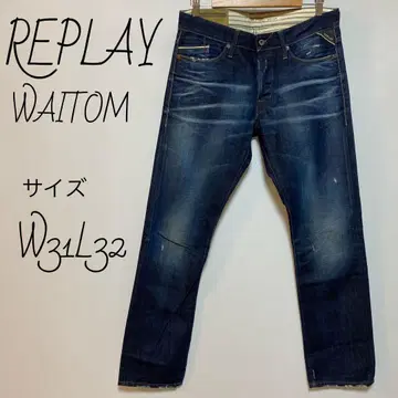 리플레이 REPLAY WAITOM 레귤러 스트레이트 청바지 W31L32