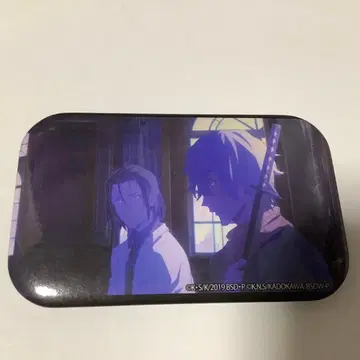 문호 스트레이독스 사각형 캔뱃지 후쿠자와 유키치 & 모리 오가이