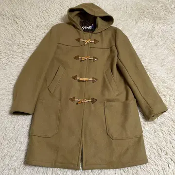 [ Schott ] 샷 더플 코트 USA 카멜 브라운