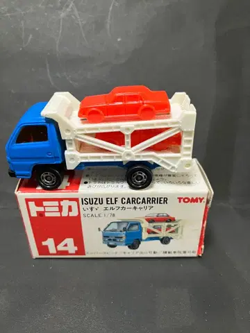 [새상품급] 절판 토미카 No.14 이스즈 엘프 카 커리어 중국산