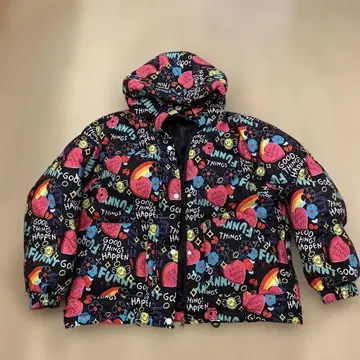 컬러풀 그래픽 점퍼