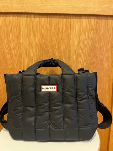 HUNTER 숄더백 블랙