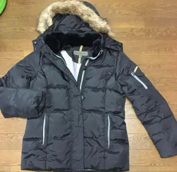 MARC NEW YORK 후드 부착 다운 자켓 L 블랙