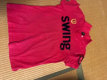 스윙 핑크 피케 셔츠 반팔