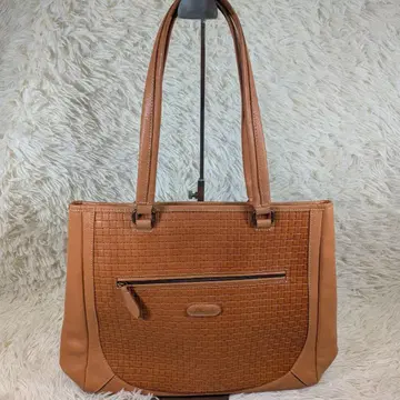 Dakota 가죽 토트 브라운