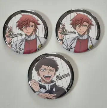 도겐안키 지바 롯데 마린스 콜라보 캔뱃지