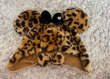 디즈니 레오파드 무늬 팬캡 미니