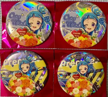 너와 아이돌 프리큐어 드림 스테이지 큐어 잉크 캔뱃지 2종 4개