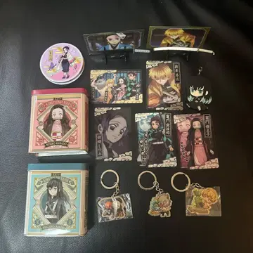 귀멸의 칼날 아크릴 스탠드 키링 세트