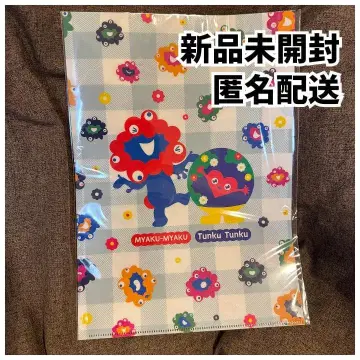 미개봉 새상품 미야쿠미야쿠 툰크툰크 콜라보 A4 클리어 파일 EXPO