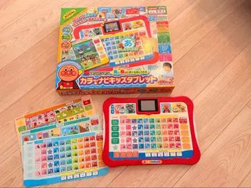 호빵맨 보고! 만지고! 배울 수 있는 가나다 컬러 내비 키즈 태블릿