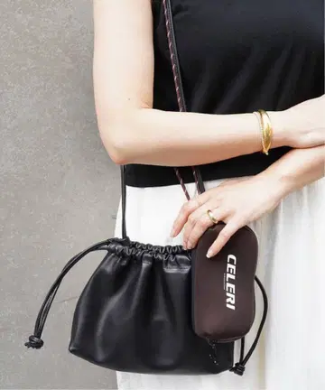 CELERI BAG 셀리 블랙 백 가죽 하자품 초특가