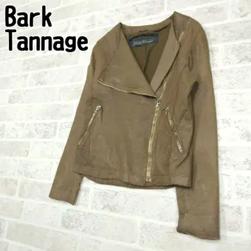 BARK TANNAGE 버크탄네이지 가죽 자켓 사이즈 34