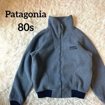 Patagonia 플리스 빅택 USA제 탁한 블루 80s