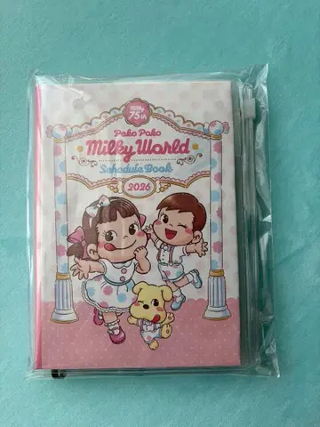 후지야 페코짱 2026년 스케줄러 & 북형 파우치