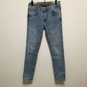 빈티지 ZARA 데님 스트레이트 자라 데님 데미지 스키니