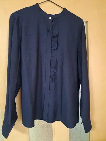 [ 새상품급 ] 여성용 L 사이즈 셔츠 블라우스 네이비