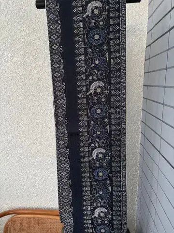 후쿠로 오비 순수 실크 미사용