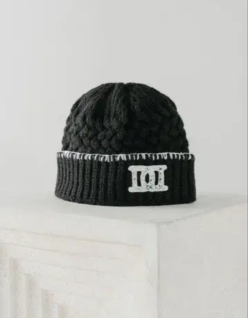 다리치 DD 로고 바스켓 니트 비니