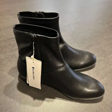 글로벌 워크  아몬드 토 숏부츠 L