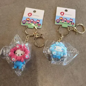 산리오 미미 키링 시나모롤 포차코