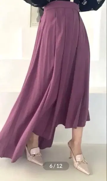 eimy 이스토아레 롱 플리츠 스커트