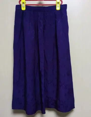 플레어 택 스커트 꽃 문양 패턴, 안감 부착