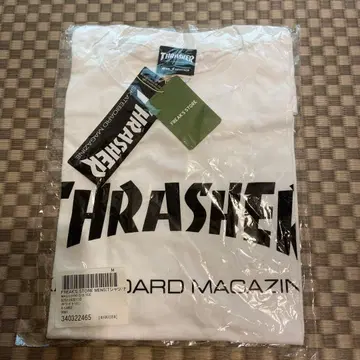 THRASHER 스케이트보드 T셔츠 화이트 택 포함 새상품 XL