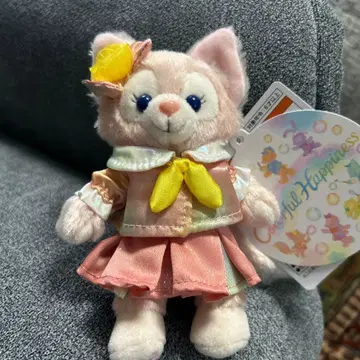 디즈니 리나벨 컬러풀 해피니스 봉제 인형 스트랩 새상품
