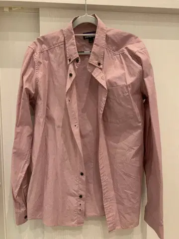 patagonia 핑크 긴팔 셔츠 L