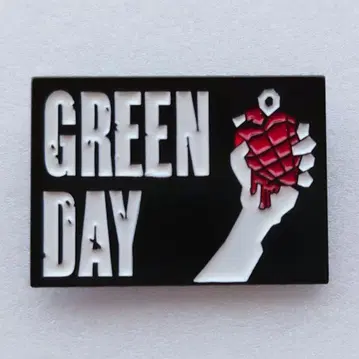 Green Day 그린 데이 핀 배지