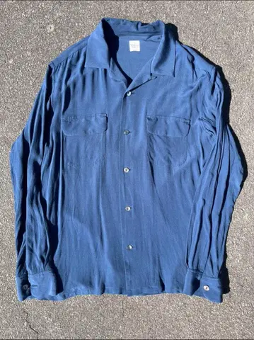 론 헤르만 레이온 오픈 카라 셔츠 타운크래프트 kinema