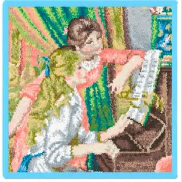 오르세 미술관 인상파 FEILER 페이러 손수건 블루