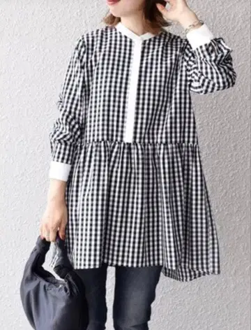 브로드 페플럼 블라우스 SHIPS WOMEN