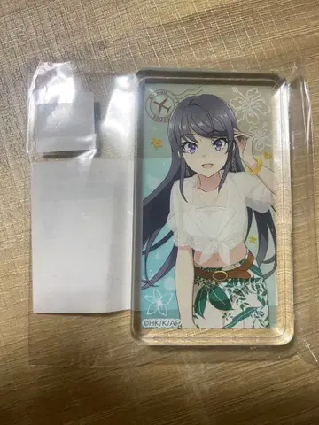 청춘 돼지 녀석 사쿠라지마 마이 아크릴 블록 복권 컬렉션