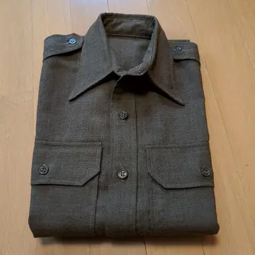미군 울 셔츠