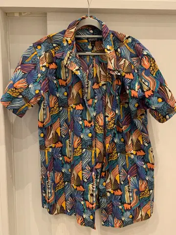 patagonia 오가닉 코튼 반팔 셔츠 L