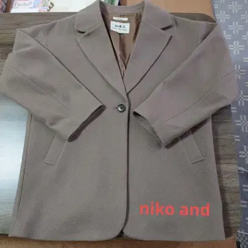 니코앤드 울 테크 자켓 M