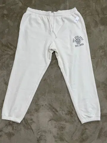 GAP 스웨트 팬츠 XL 화이트 와이드 택 포함 미사용 새상품