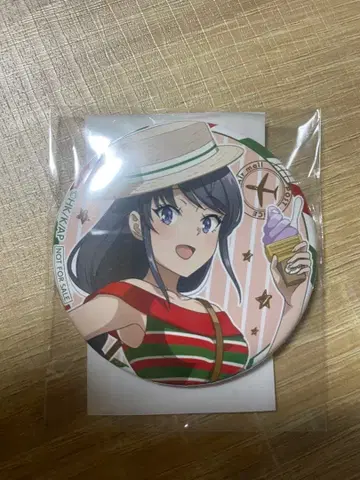 청춘 돼지 녀석 사쿠라지마 마이 복권 콜렉션 캔뱃지 특전