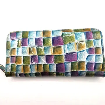 미사용 Align 가죽 장지갑