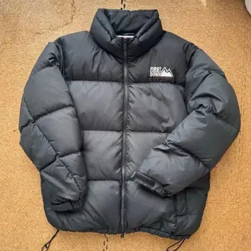 [ 완판템 ] 별주 FIRST DOWN 블랙 다운 자켓