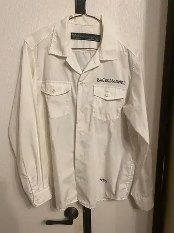 BackChannel 긴팔 셔츠 M 화이트
