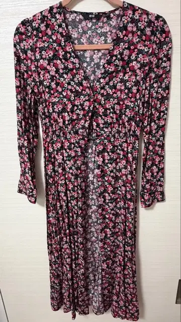 유니클로 꽃무늬 원피스