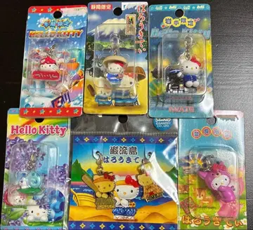 캐릭터 스트랩 6개 세트